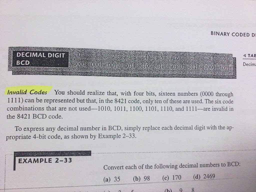 The 8421 code bcd electronics forums