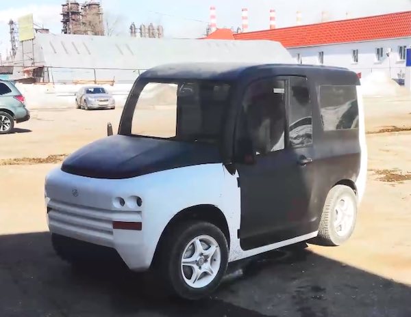 The Russian electric vehicle Zetta.