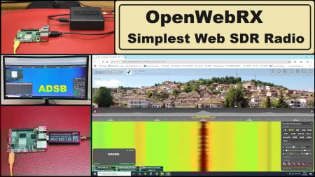 OpenWebRX - Simplest Rasprberry Pi + RTLSDR Web SDR Radio