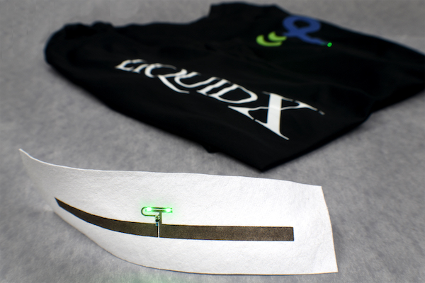 Liquid X wirelessly recharged clothing.