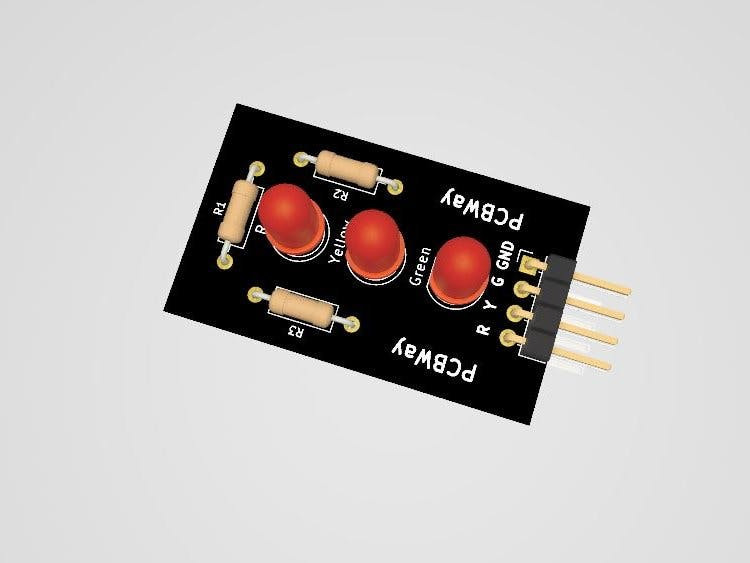 Construct A Arduino Traffic Light Module Arduino Maker Pro 9381