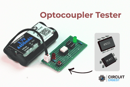 Simple Optocoupler Tester Circuit