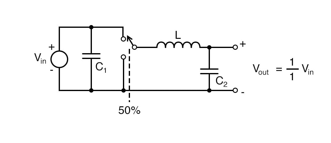 simple buck converter circuit