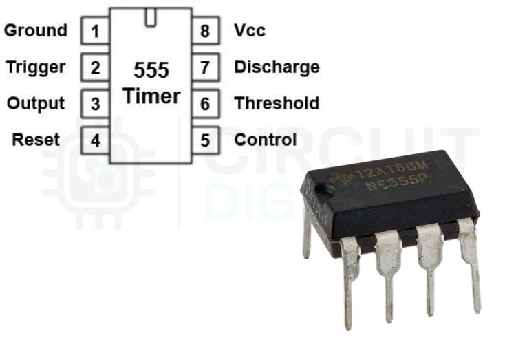 Dynamic LED Chaser Using 555 Timer & CD4017 | Breadboard | Maker Pro