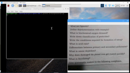 Optical Character Recognition Using Raspberry Pi With OpenCV and Tesseract 