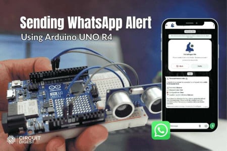 Send WhatsApp Messages Using Arduino & Cloud