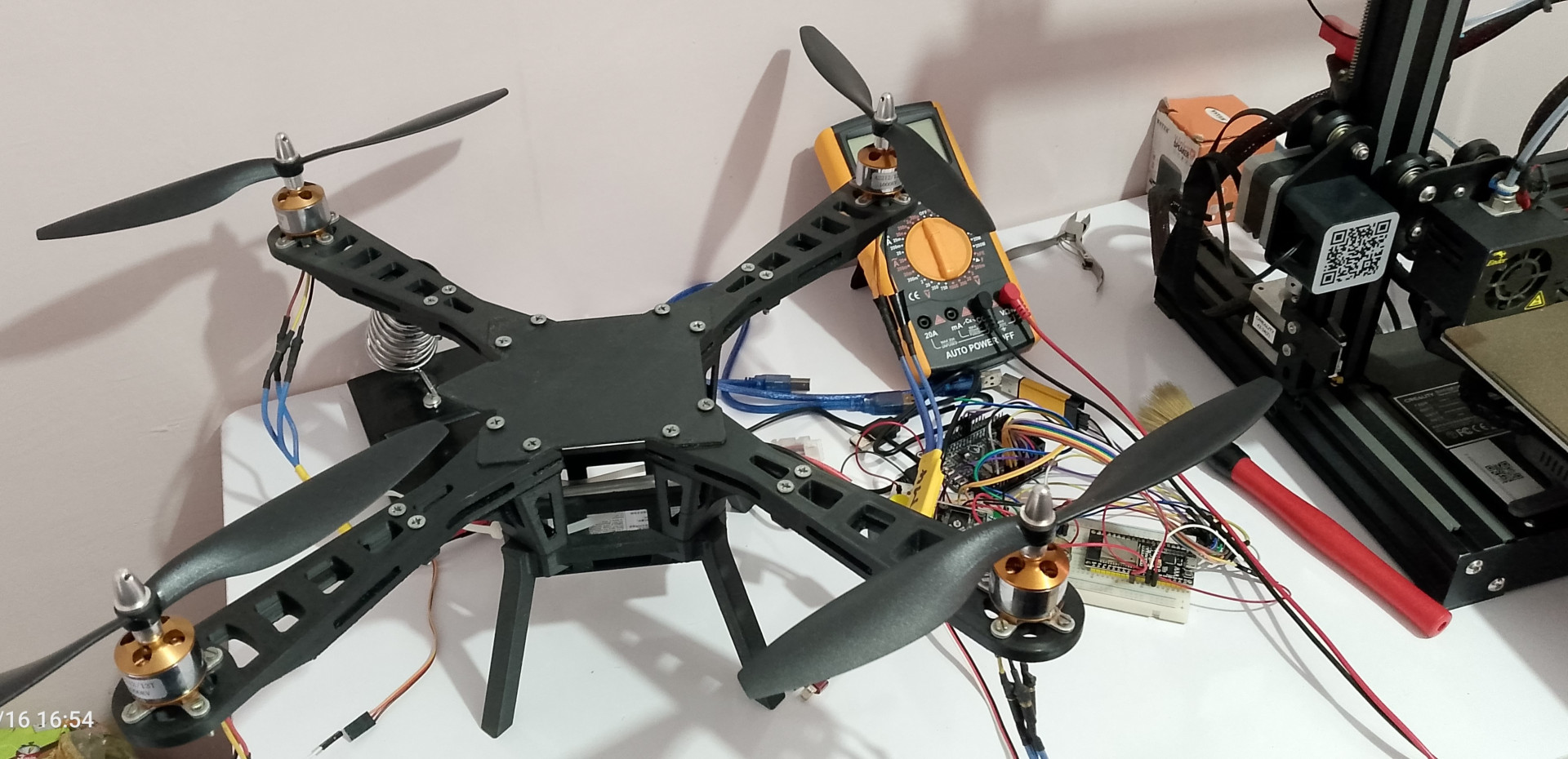 ESP32 Quadcopter Flight Controller - Embedded Control System
