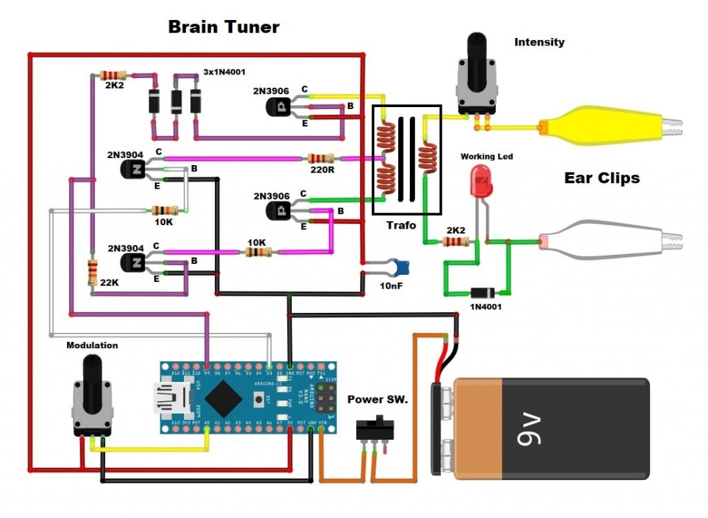 Arduino Cranial Stimulator (Bio-BrainTuner) | Arduino | Maker Pro
