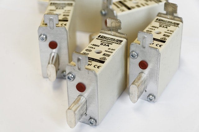 Overcurrent protection devices.