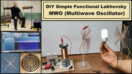 DIY Simple Functional Lakhovsky MWO (Multiwave Oscillator) Therapy Device