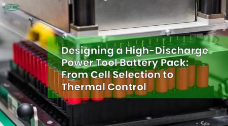 Designing a High-Discharge Power Tool Battery Pack: From Cell Selection to Thermal Control