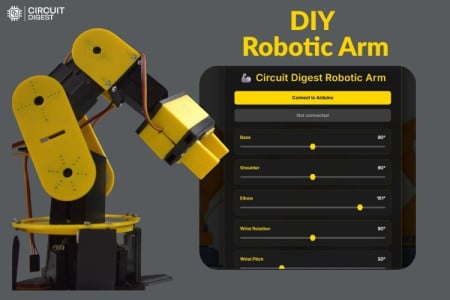 Build Your Own 6-DOF Arduino Robotic Arm — From Concept to Motion Control