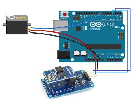 How to Make a Web-Controlled Servo With Arduino and ESP8266