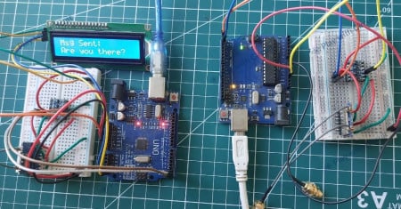 Reyax RYLR999 LoRa Module interfacing with Arduino