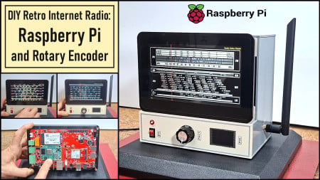 Building a Vintage Tube-Style Internet Radio with Raspberry Pi & Rotary Encoder