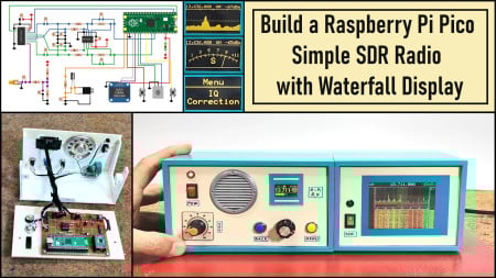 Build a Raspberry Pi Pico SDR Radio  with Waterfall Display