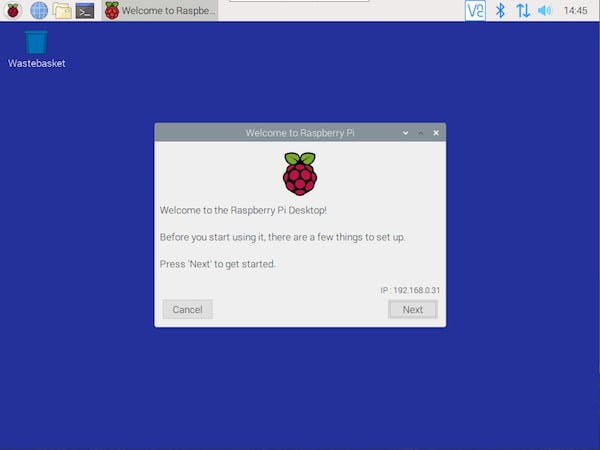raspberry pi desktop setup