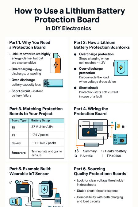  How to Use a Lithium Battery Protection Board in DIY Electronics