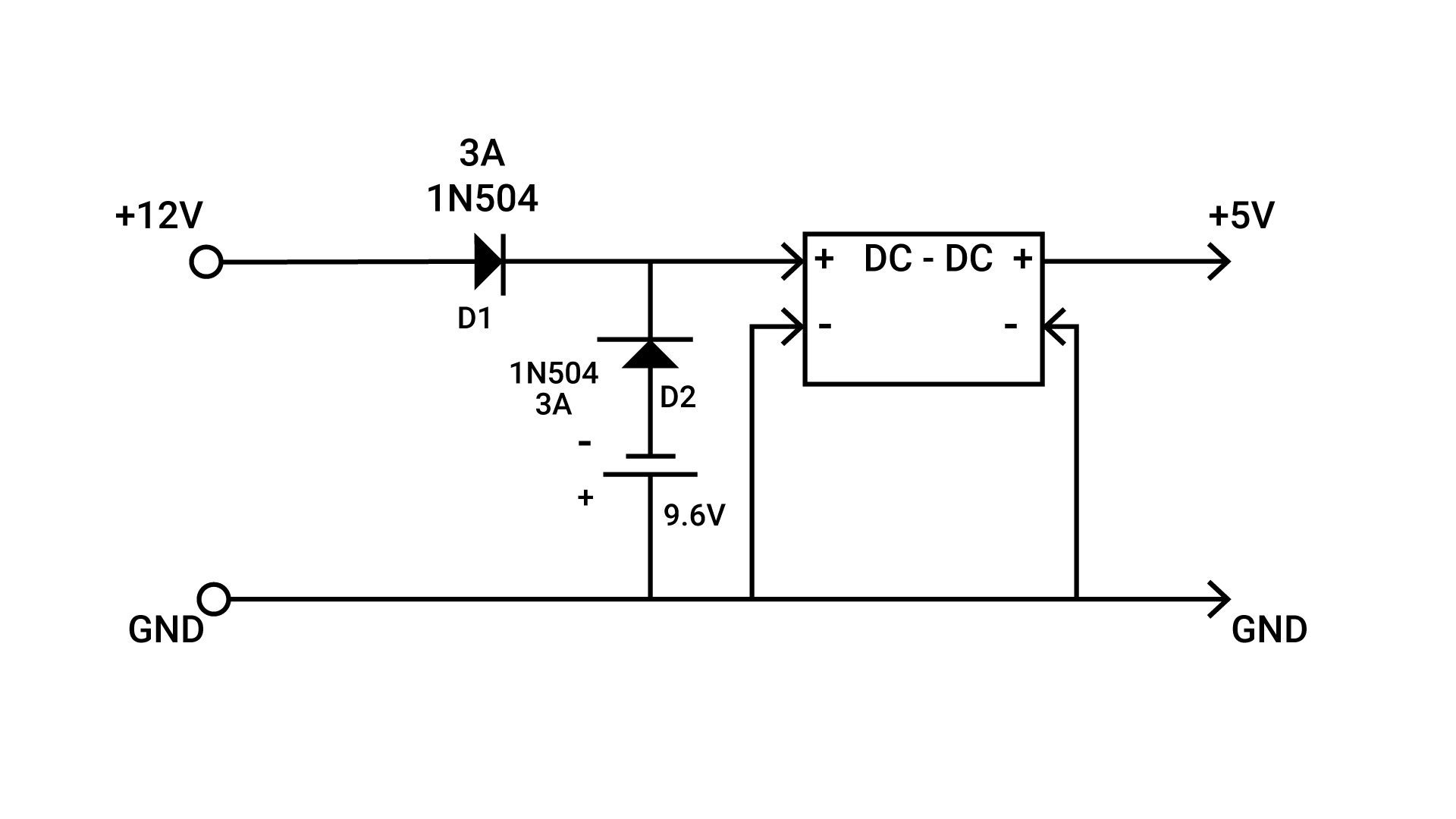 UPS circuit diagram
