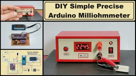 DIY Precise Arduino Miliohmmeter