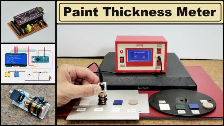 Arduino Car Paint Thickness Indicator - Meter