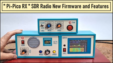 Pi-Pico RX - SDR Radio with New Firmware and Features