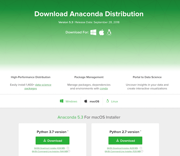 anaconda visual studio code download