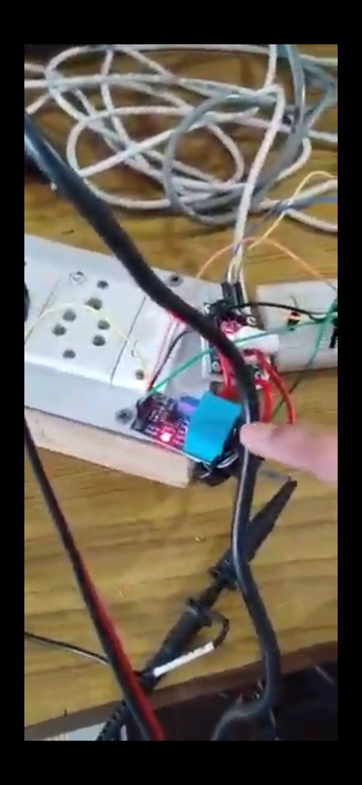 The Current and voltage sensors used to measure the Current an voltage through the arduino which is used as an ADC here