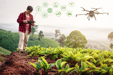 Various Sensors and Their Applications for Smart Farming and Robotics