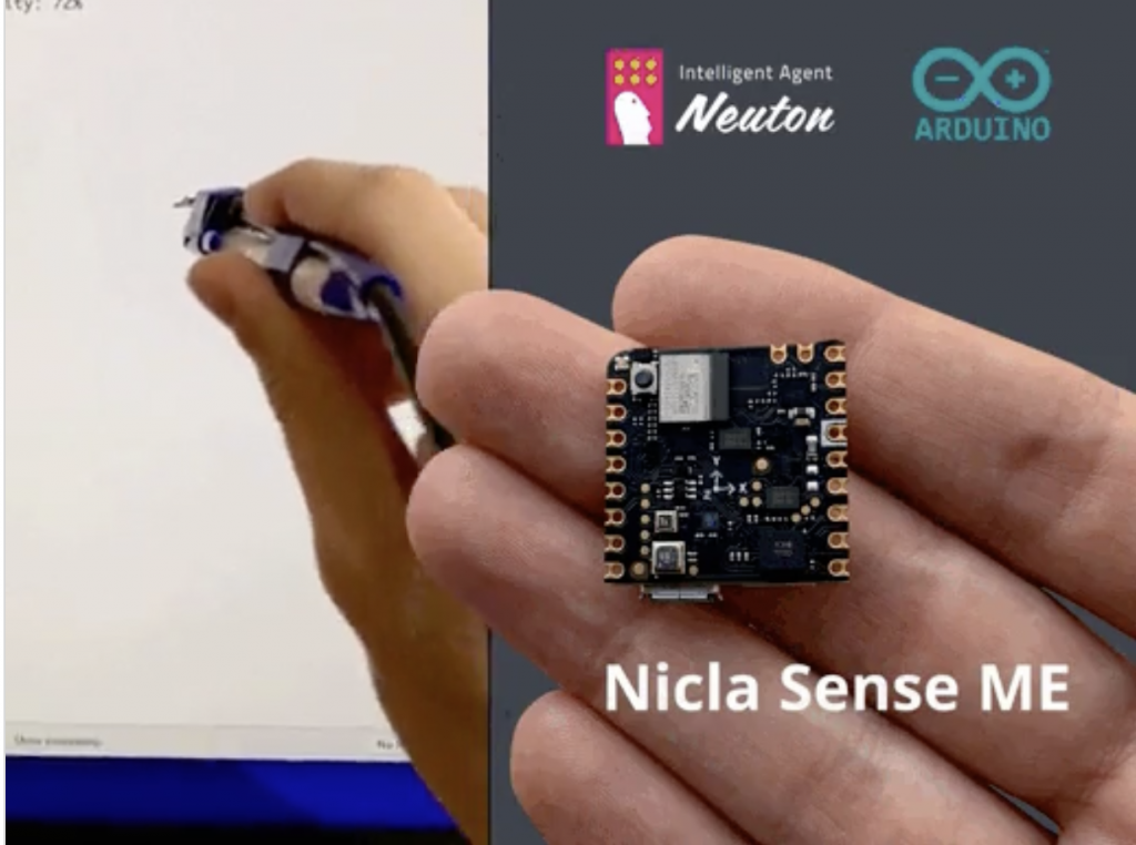 Tiny Ml Air Writing Recognition With Nicla Sense Me Arduino Maker Pro 8895