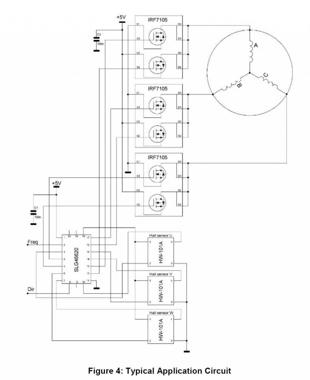 3-Phase Brushless DC Motor Control with Hall Sensors | Custom | Maker Pro