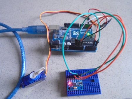 How to Control a Servo With an Arduino and MPU6050