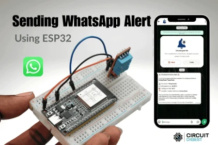 Send WhatsApp Messages Using ESP32 & Cloud API