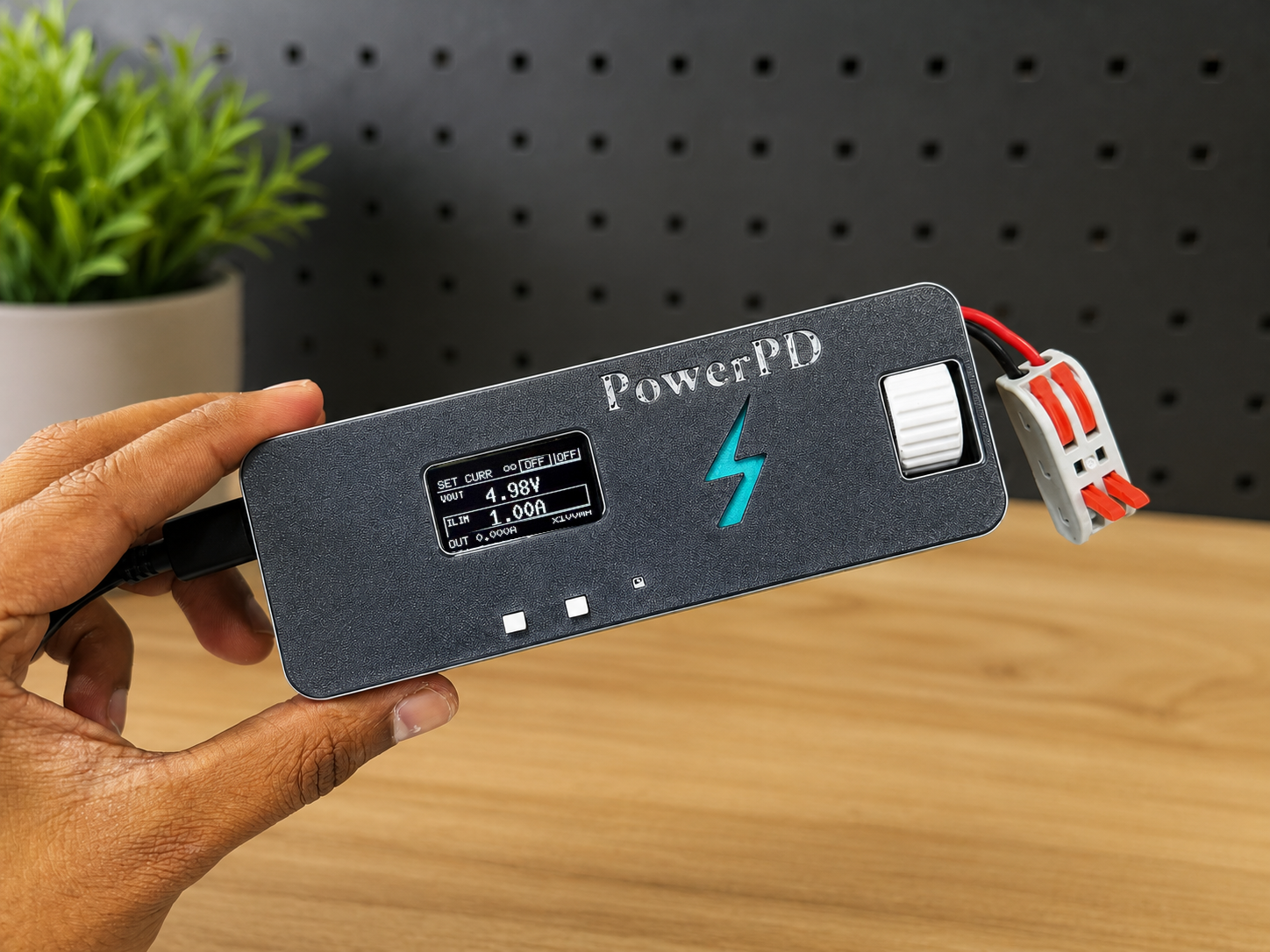 PowerPD — ESP32 USB-C PD/PPS Programmable Power Supply