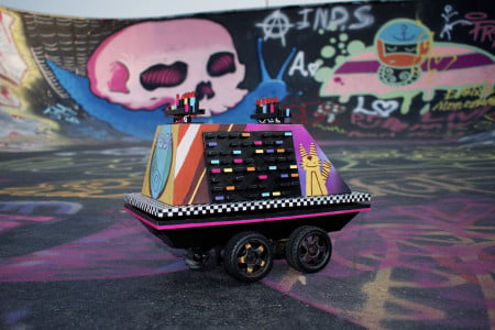 Autonomous Mouse Droid With Party Mode