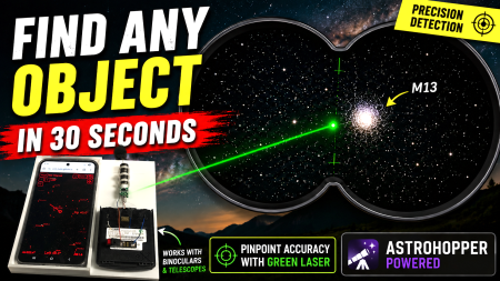  DIY Green Laser Night Sky Object Finder - Find Stars & Galaxies  Instantly with great accuracy