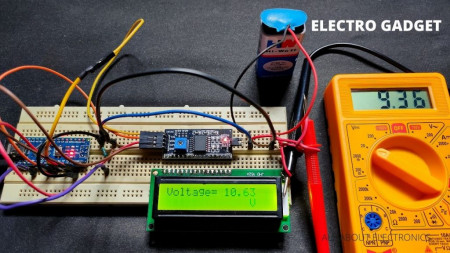 DIY Simple Arduino Digital Voltmeter 0V-50V