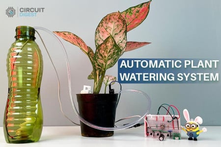 Plant Watering Automation using BC547