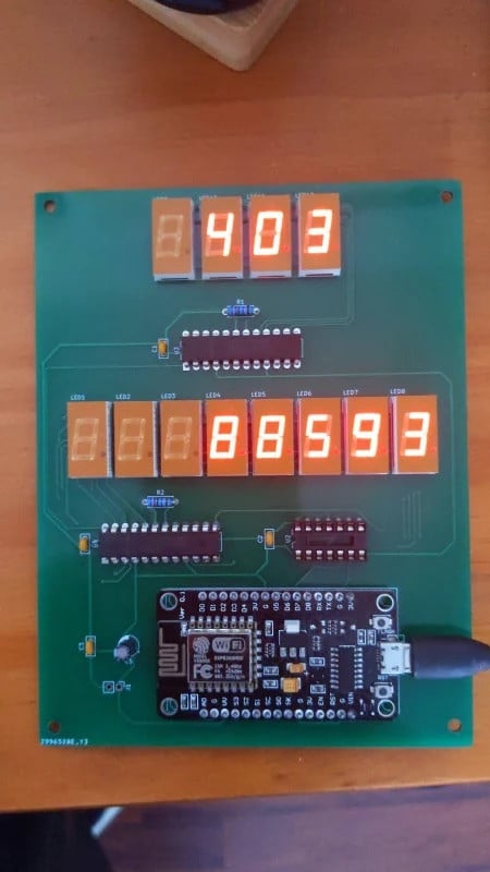 A simple YouTube channel statistics display | ESP8266 | Maker Pro