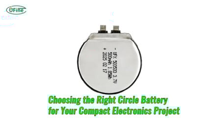 Choosing the Right Circle Battery for Your Compact Electronics Project