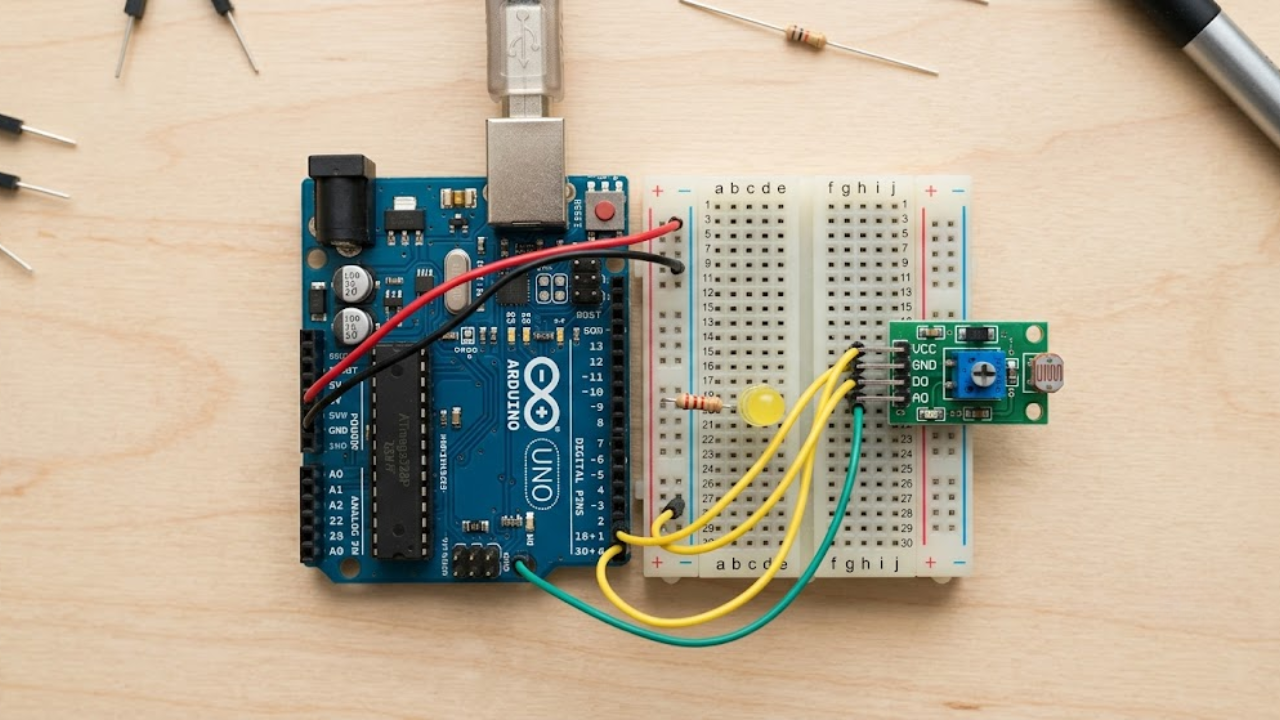 Building Smart Light-Sensing Projects with LDR Sensors and Arduino