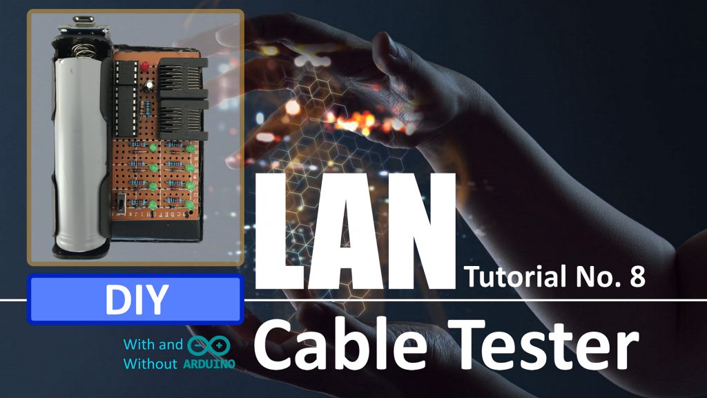 DIY LAN CABLE TESTER Arduino Maker Pro