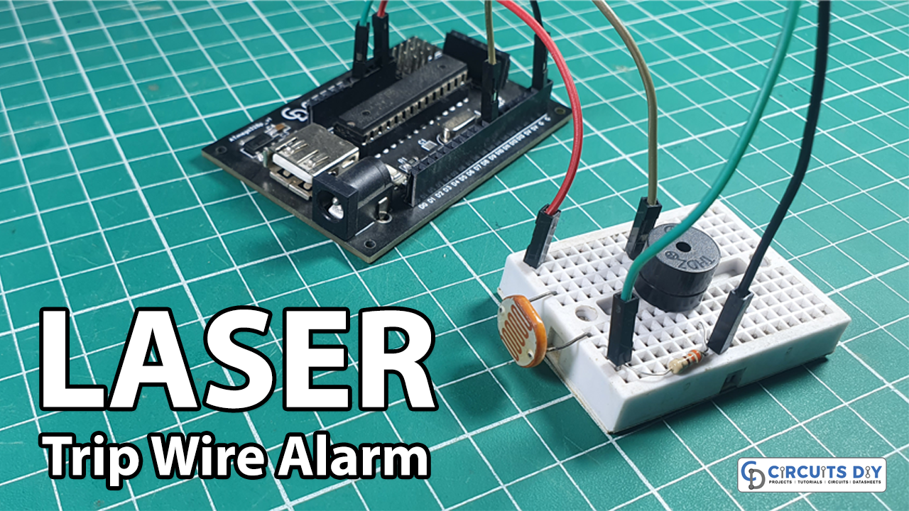 Laser Tripwire Home Alarm System