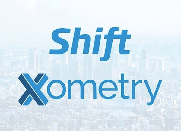 Shift and Xometry company logos