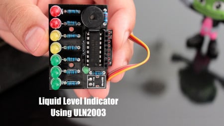  Liquid Level Indicator Using ULN2003 