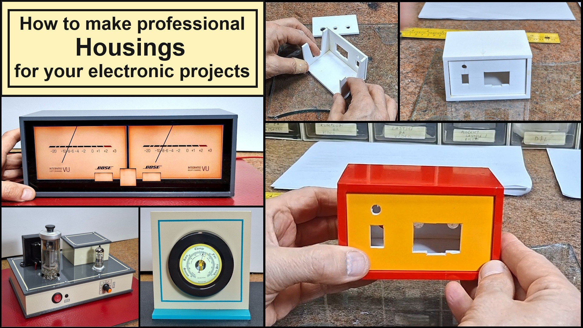 How to make Professional Enclosures for your Electronic Projects
