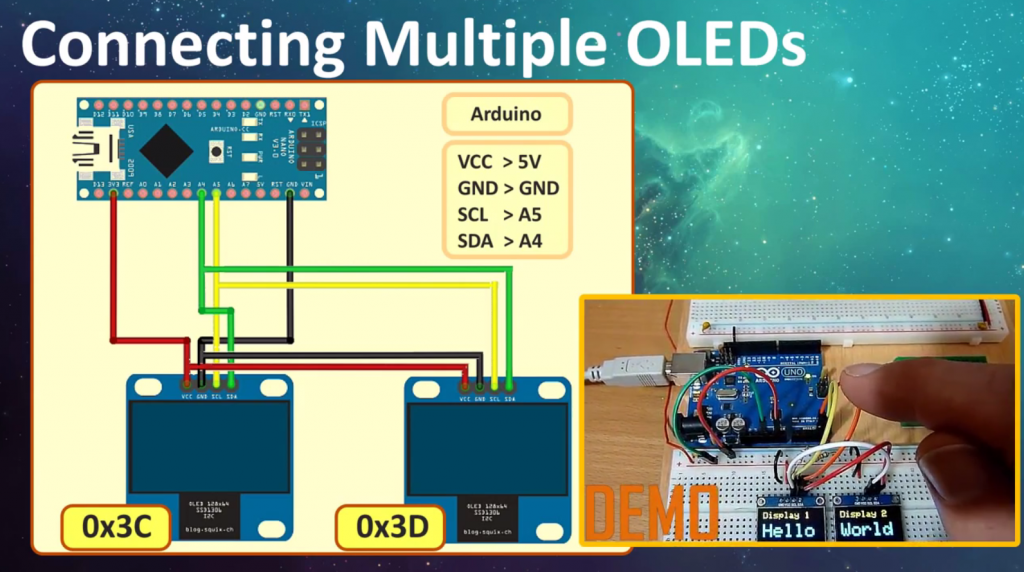 Oled I2c Display Arduinonodemcu Tutorial Arduino Maker Pro 6783