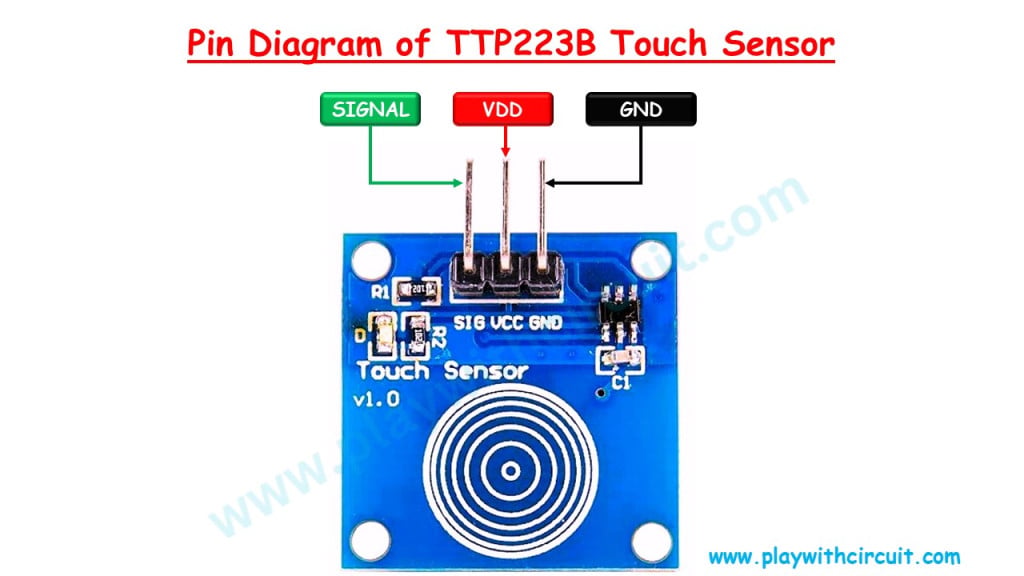 How to Interface a TTP223B Touch Sensor with Arduino | Arduino | Maker Pro
