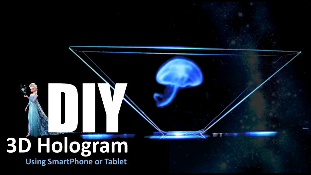 DIY Hologram Pyramid and Pepper's Ghost Custom Maker Pro