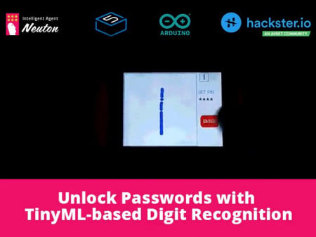 Unlock Passwords With TinyML-based Digit Recognition